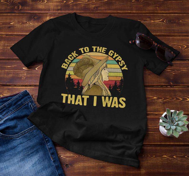 Stevie Nicks Back To The Gypsy That I Was Retro Vintage Classic Unisex T Shirt