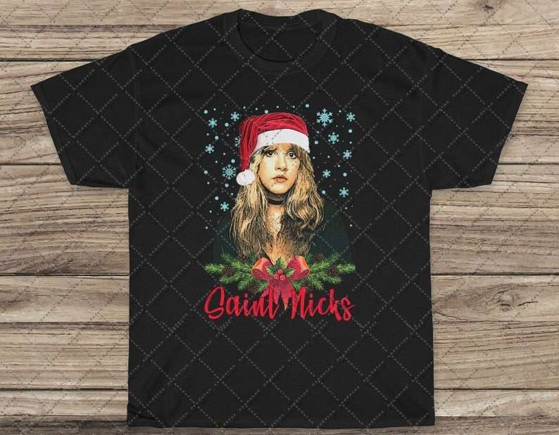 Stevie Nicks Saint Nicks Christmas T Shirt