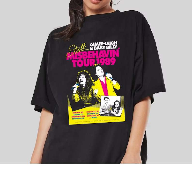 Still Misbehavin Tour 1989 T-shirt Merch