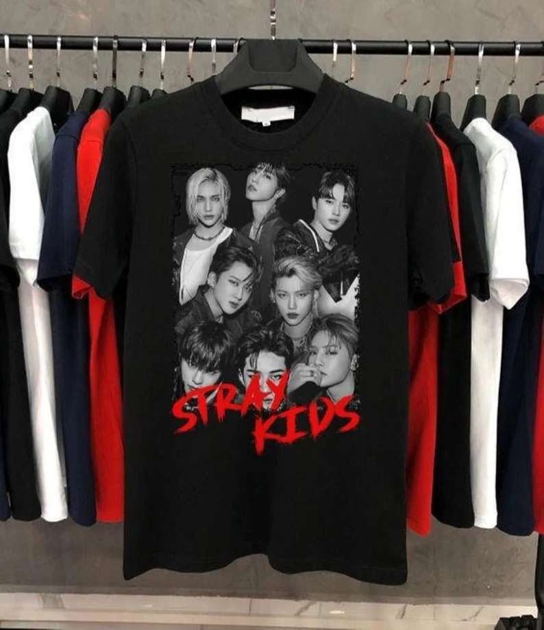 Stray Kids Kpop Group Members Unisex T-shirt