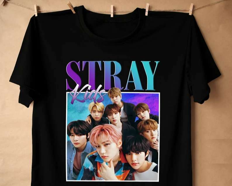 Stray Kids T-shirt Music Band