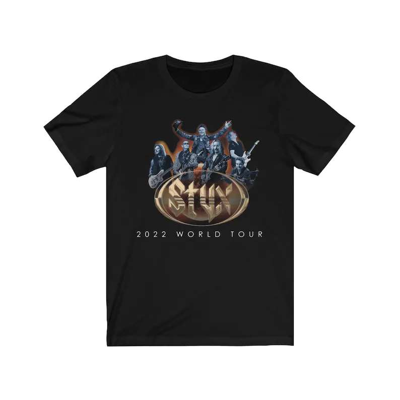 Styx World Tour 2022 T-shirt Music