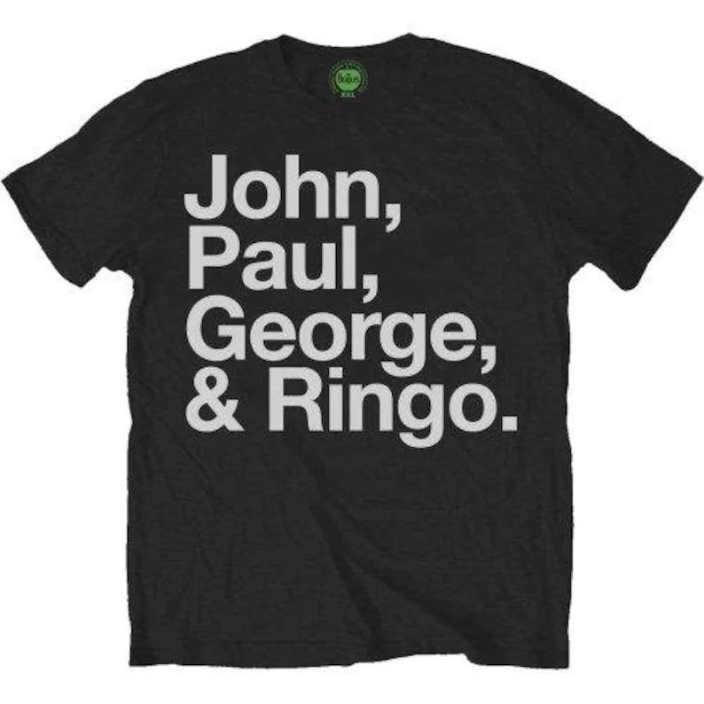 The Beatles Band John Paul George Ringo Unisex T Shirt