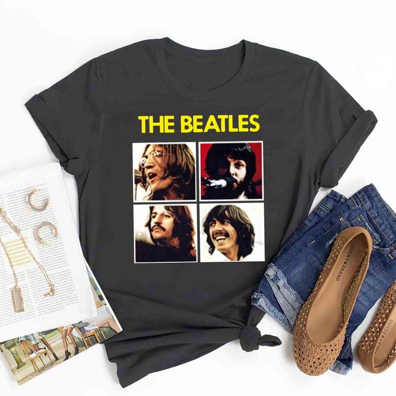 The Beatles Character T Shirt