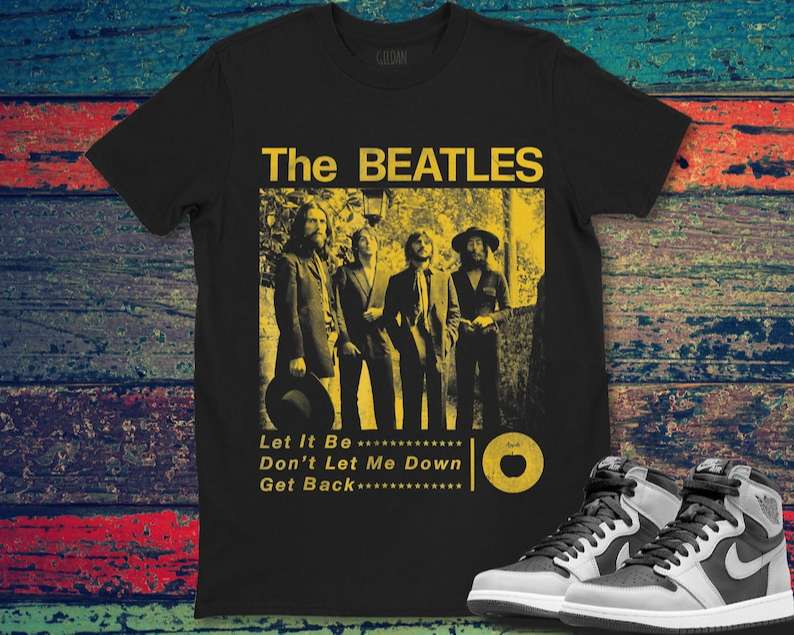 The Beatles Gardening Rock Band T Shirt