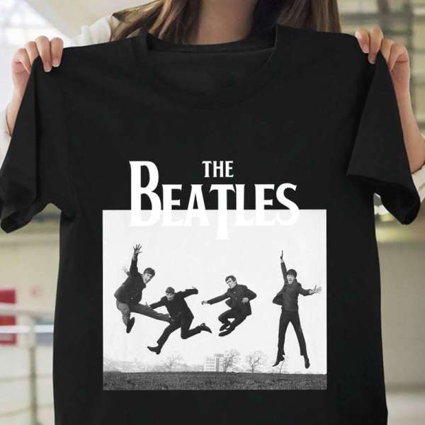 The Beatles Jump T-shirt Rock Band