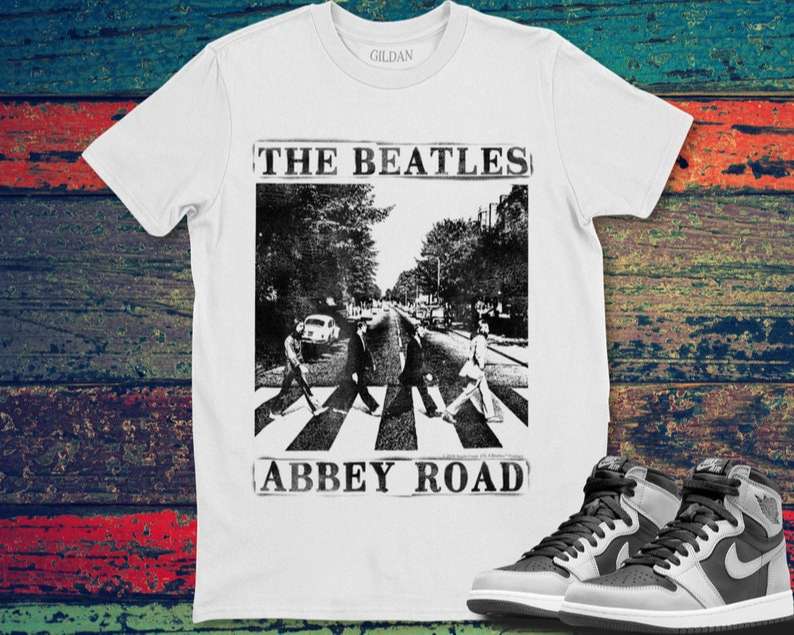 The Beatles Rock Band Legend Abbey Road T Shirt