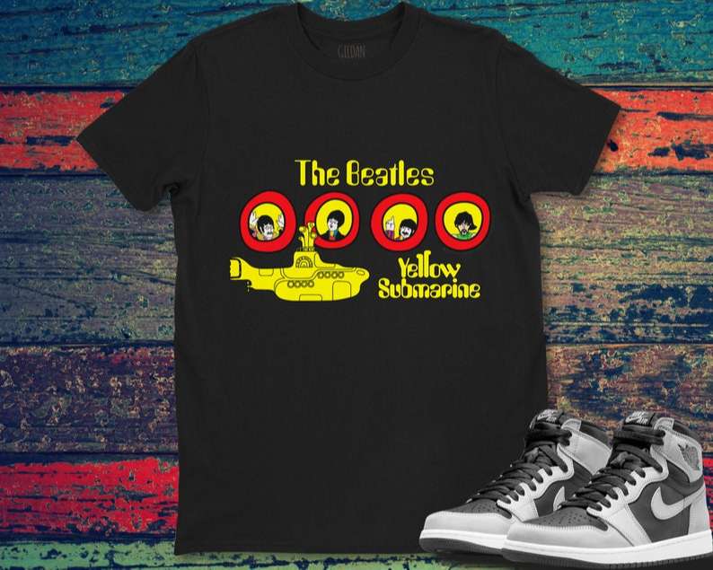 The Beatles Yellow Submarine Cartoon T-shirt