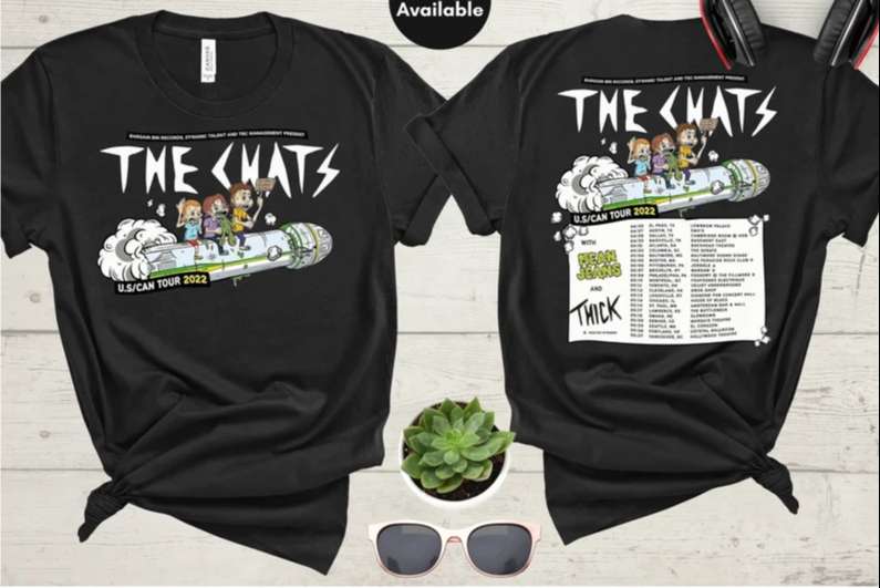 The Chats Band 2022 Tour T-shirt