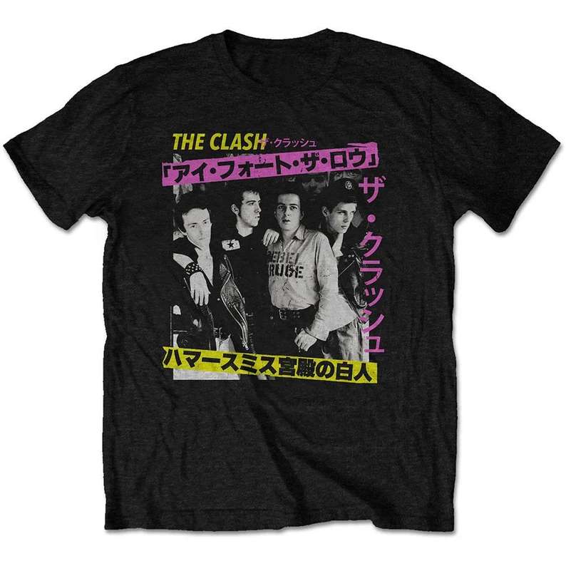 The Clash T-shirt Merch Rock Band London Calling Japan