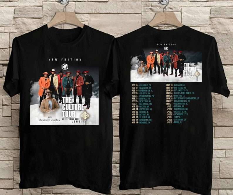 The Culture Tour T-shirt New Edition 2022 Tour