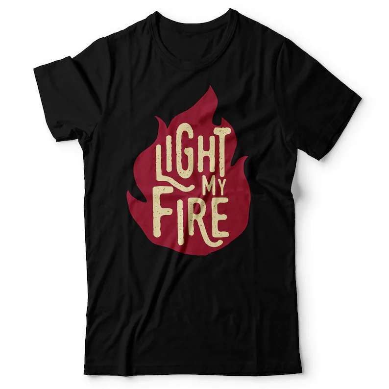 The Doors Band Light My Fire T Shirt