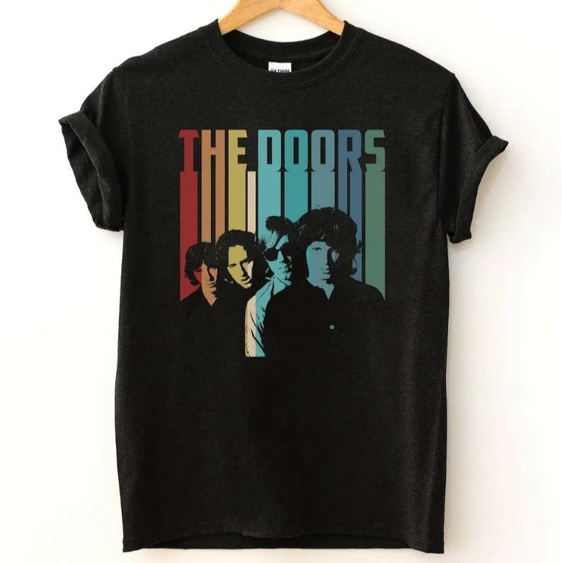 The Doors Band T-shirt Retro Music