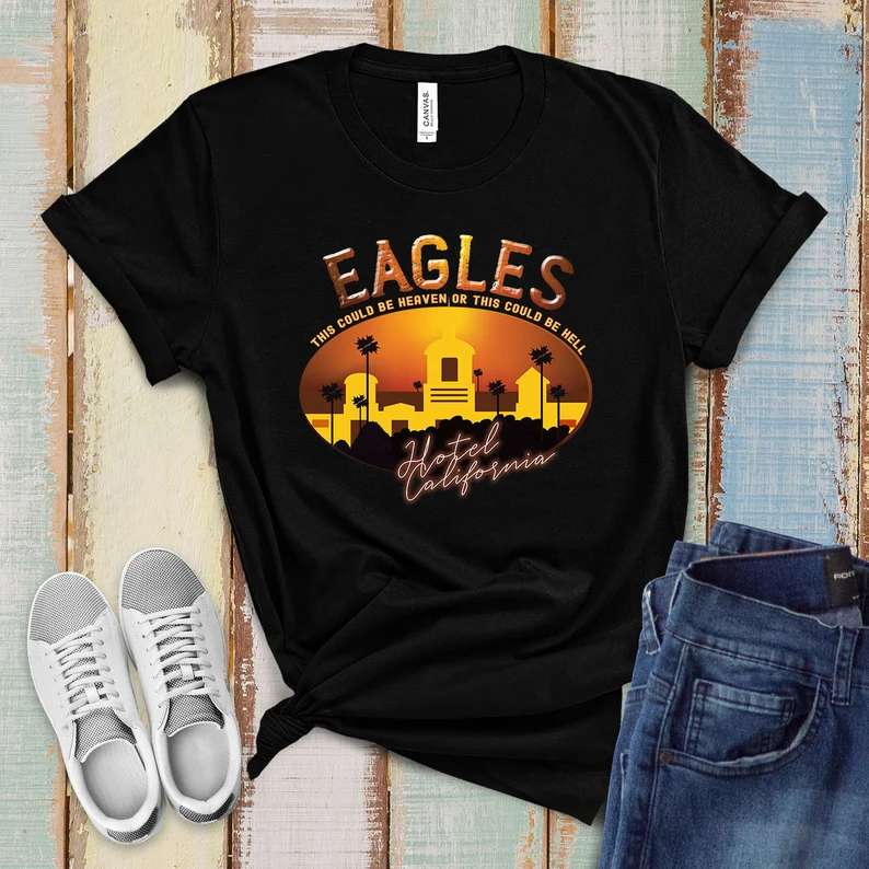 The Eagles T-shirt Hotel California