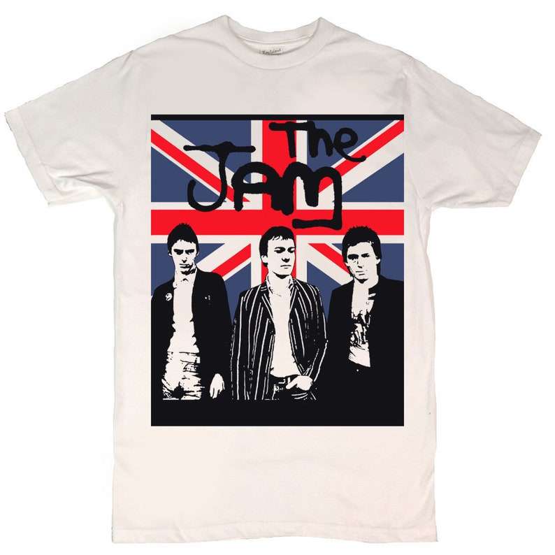 The Jam British Flag Classic T Shirt