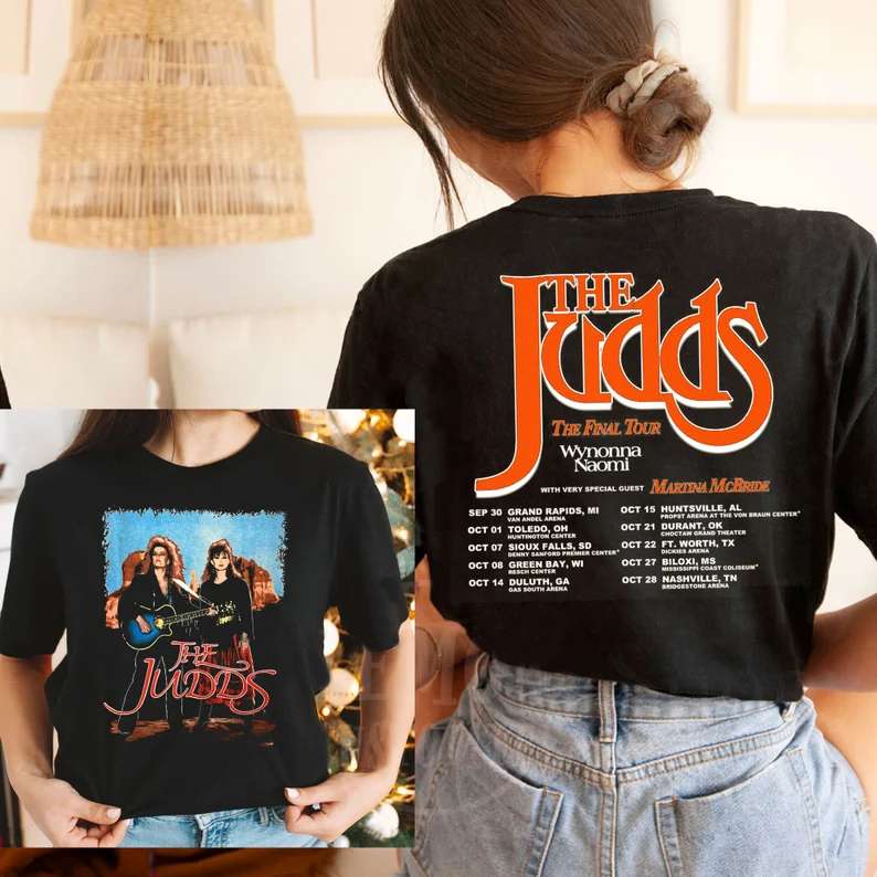 The Judds The Final Tour 2022 T-shirt