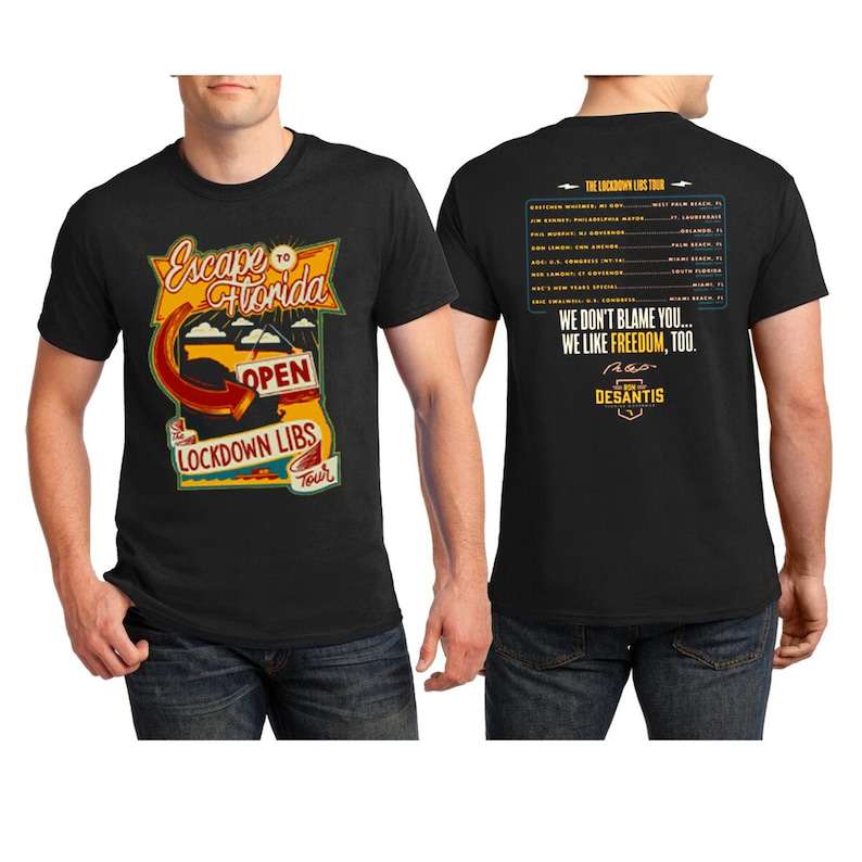 The Lockdown Libs Tour T Shirt