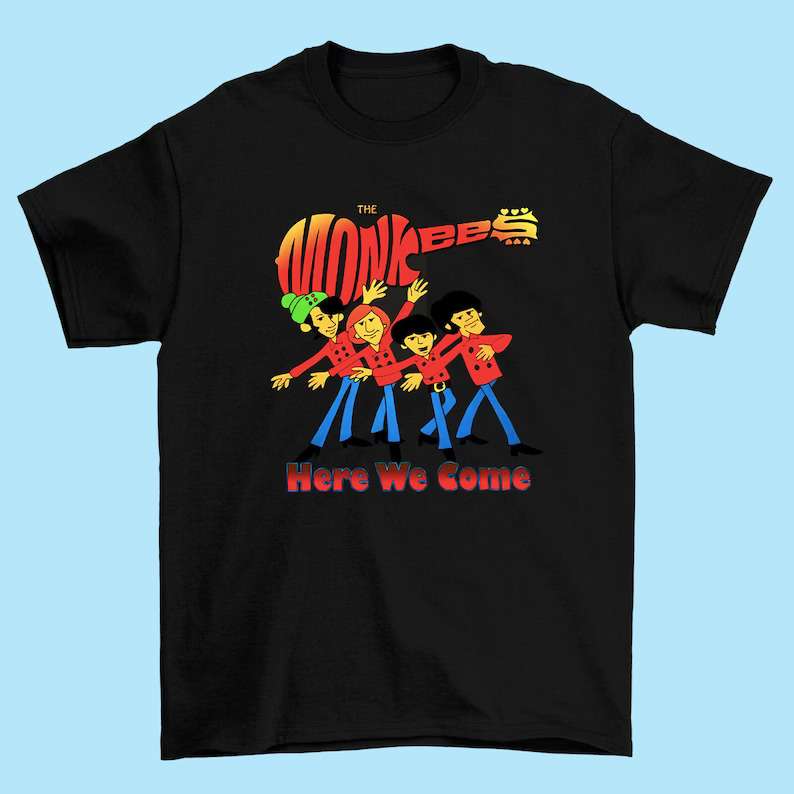 The Monkees Band Here We Come T-shirt