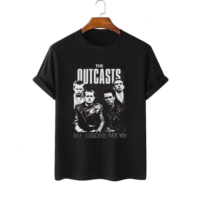 The Outcasts Rock Band Members T-shirt