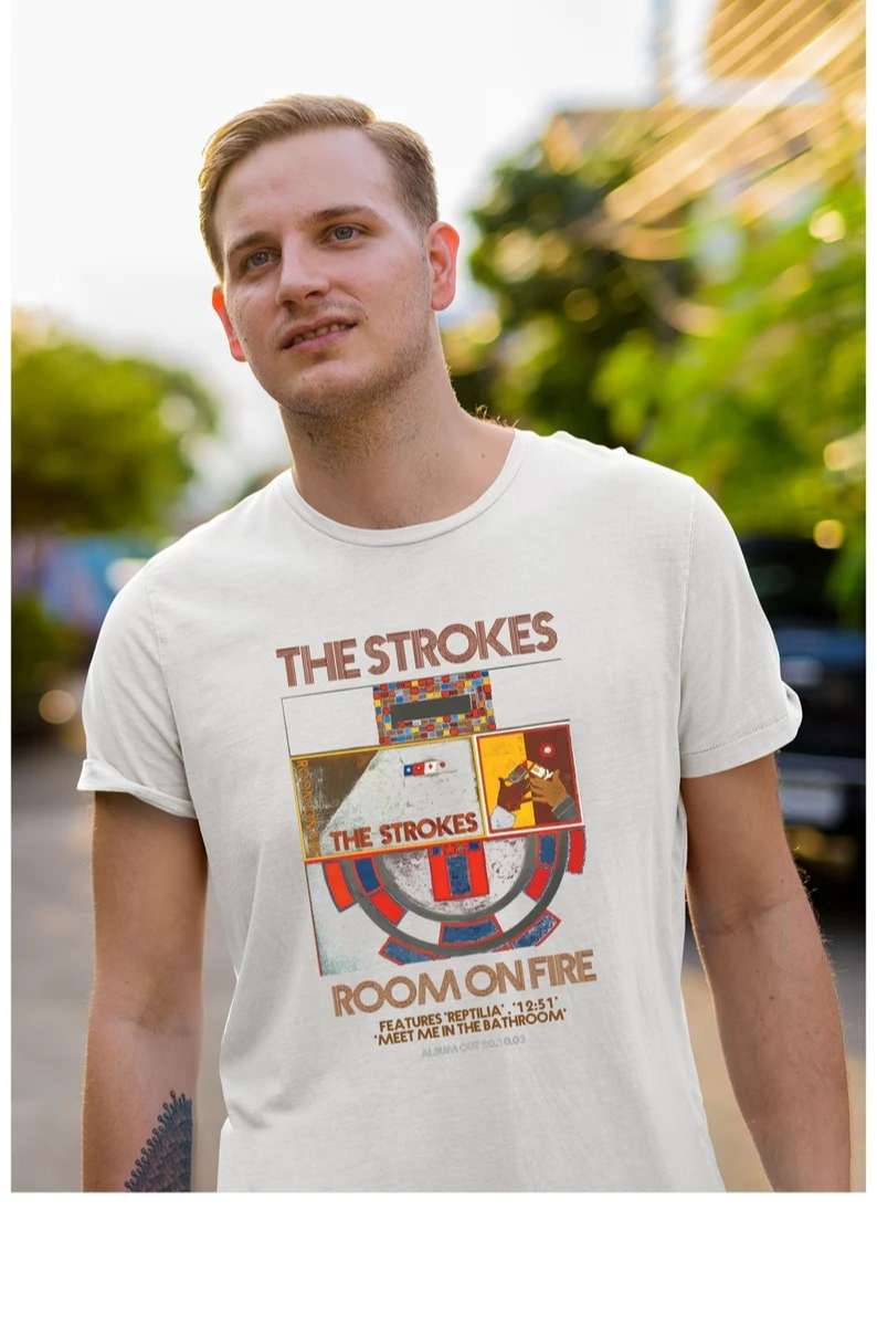 The Strokes Shirt Room On Fire Reptilia