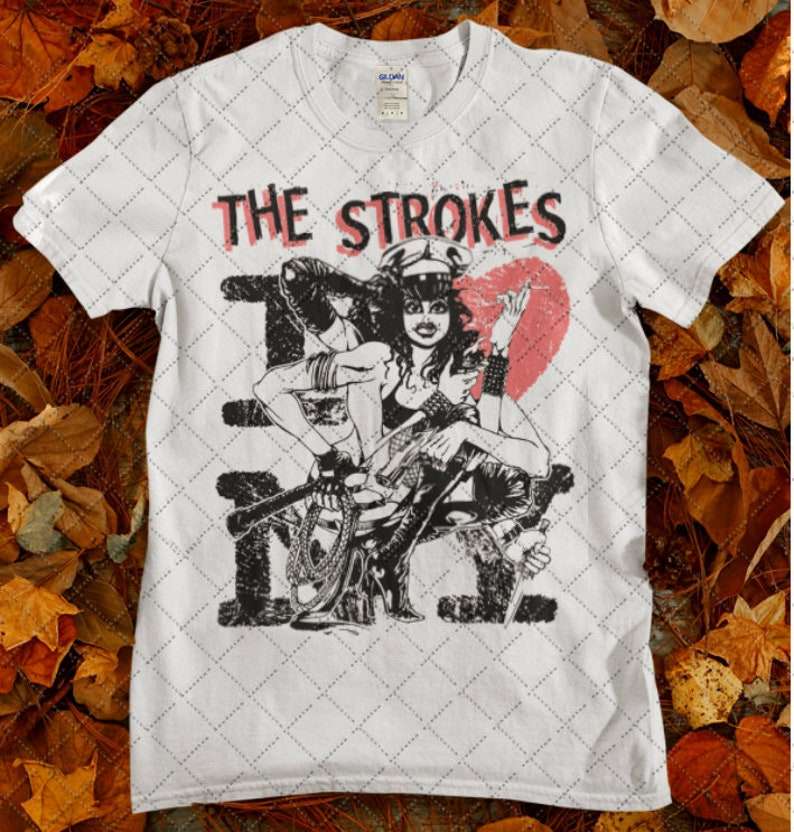 The Strokes T Shirt I Love New York