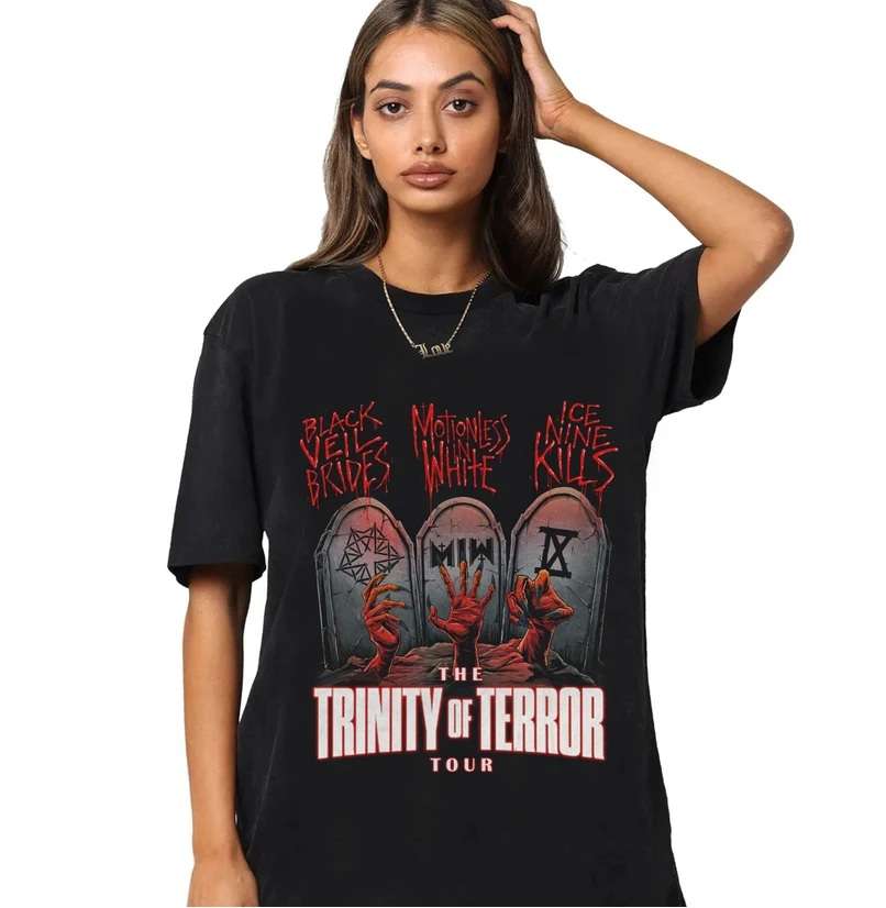 The Trinity Of Terror Tour 2022 T-shirt