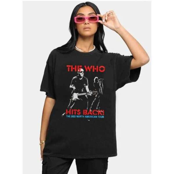 The Who Hits Back 2022 North American Tour T-shirt