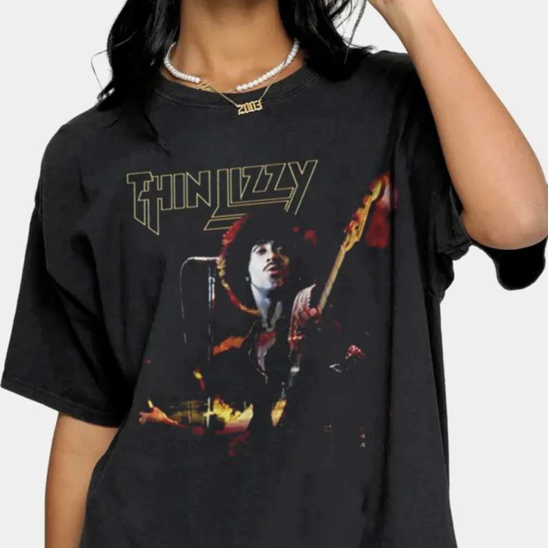 Thin Lizzy Irish Rock Band T-shirt