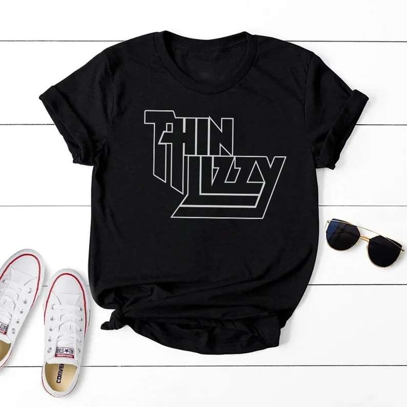 Thin Lizzy Slim Fit T-shirt Band Music