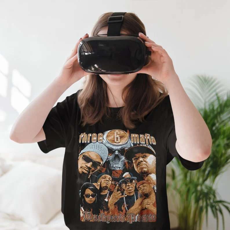 Three 6 Mafia Band Vintage Unisex T-shirt