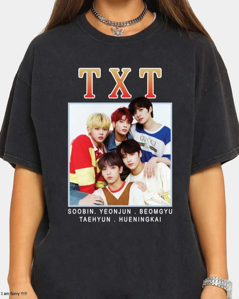 Tomorrow X Together Txt T-shirt Boy Band