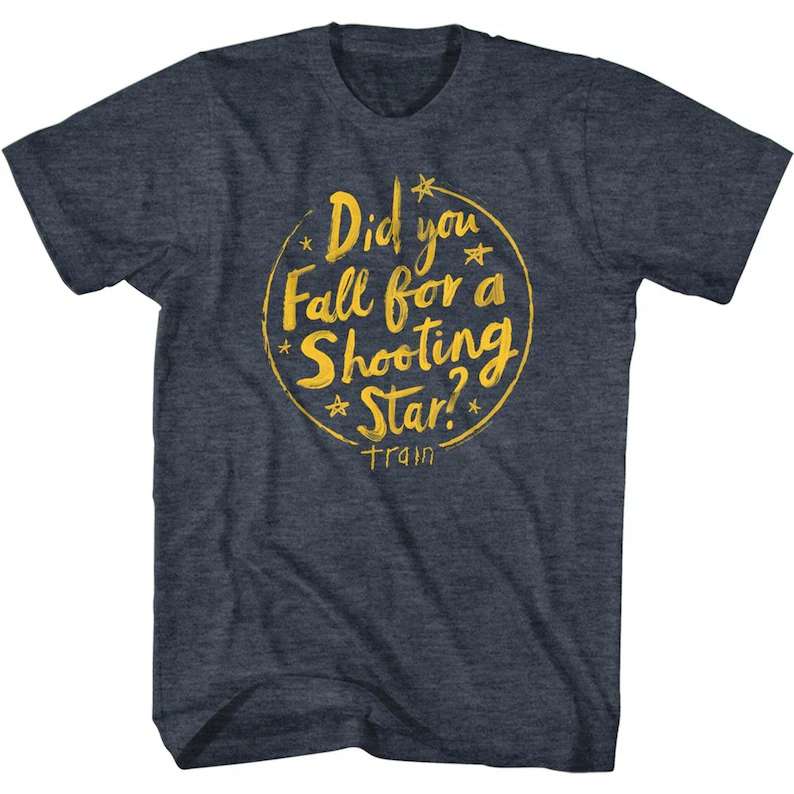 Train Band Drops Of Jupiter Lyrics T Shirt