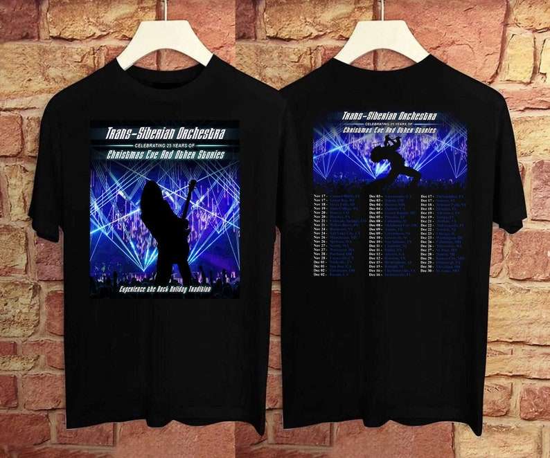 Trans Siberian Orchestra Christmas Eve And Other Stories 25 Years 2021 T-shirt