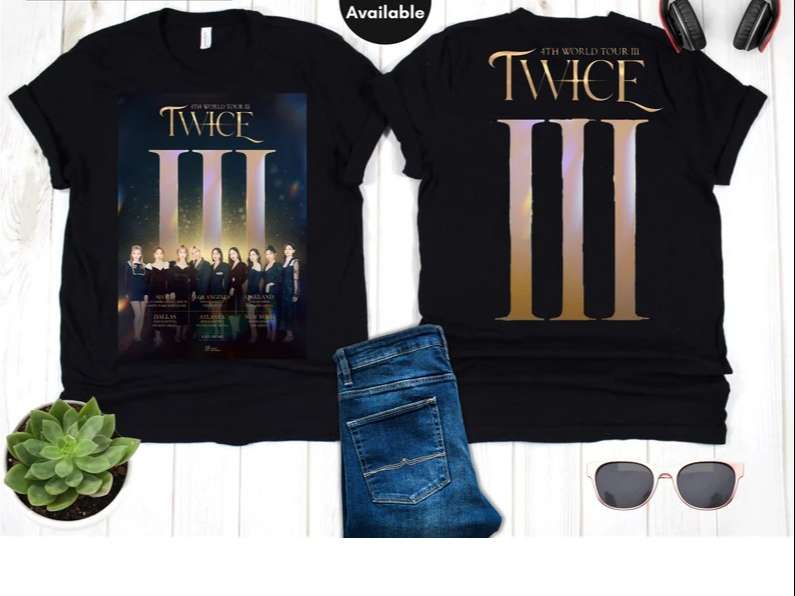 Twice World Tour Iii 2022 T-shirt Merch