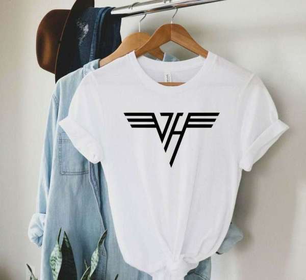 Van Halen Eddie Logo T-shirt Music Band