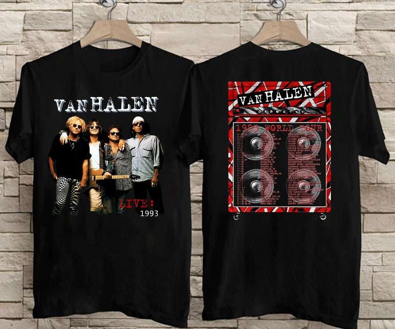 Van Halen Live World Tour 1993 T-shirt