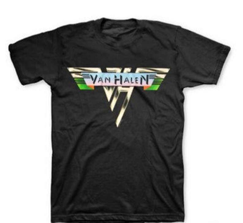 Van Halen T Shirt Logo Vh Ii 1979