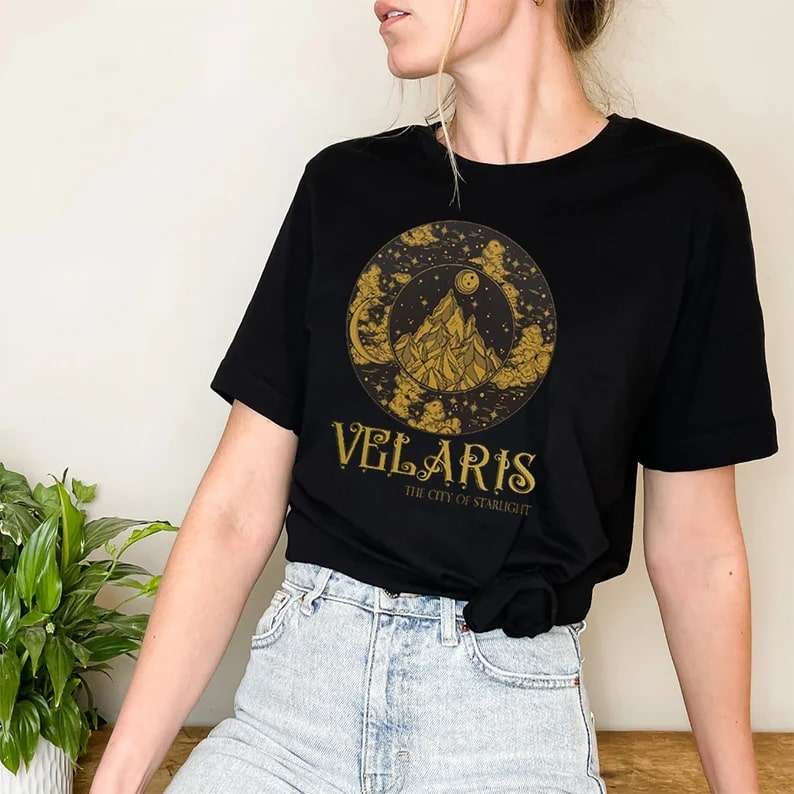 Velaris The City Of Starlight T-shirt