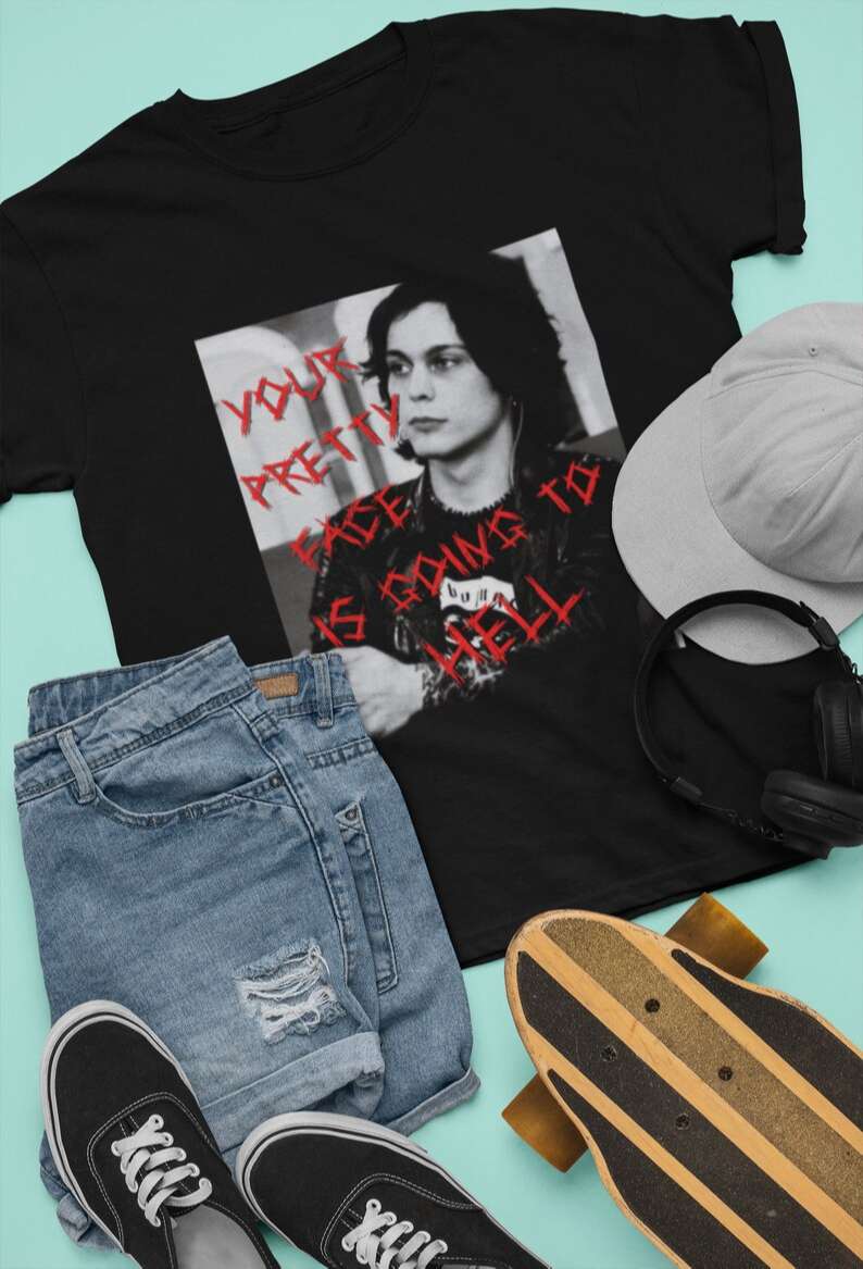 Ville Valo T-shirt Him Band Your Pretty Face Top Going To Hell