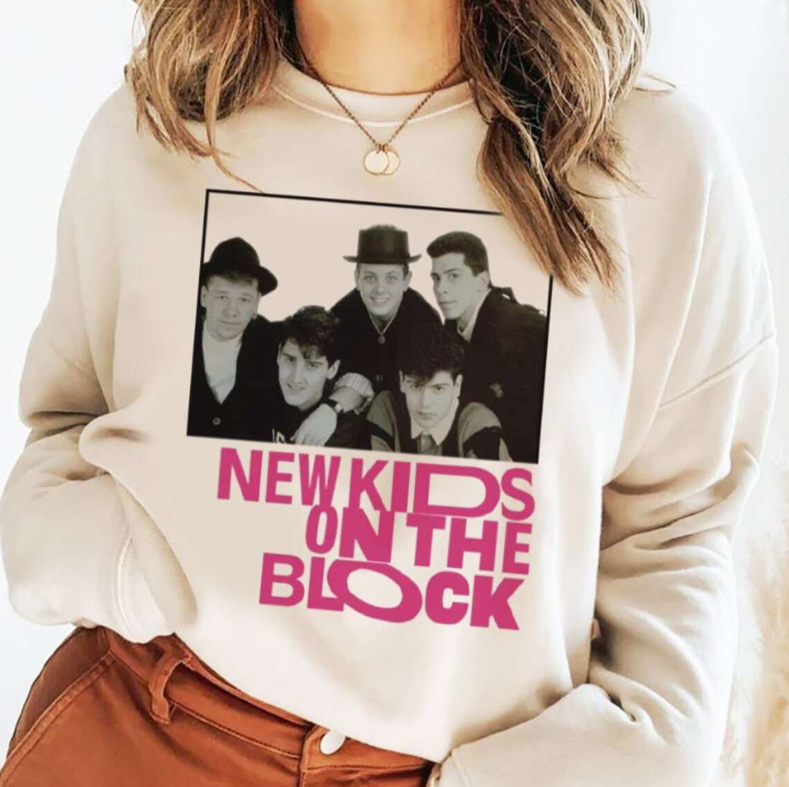 Vintage Nkotb Pink T-shirt