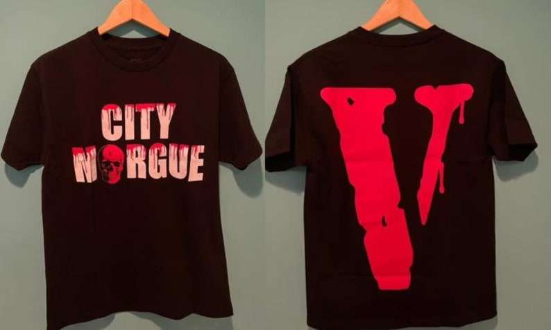 Vlone City Morgue Drip Album T Shirt