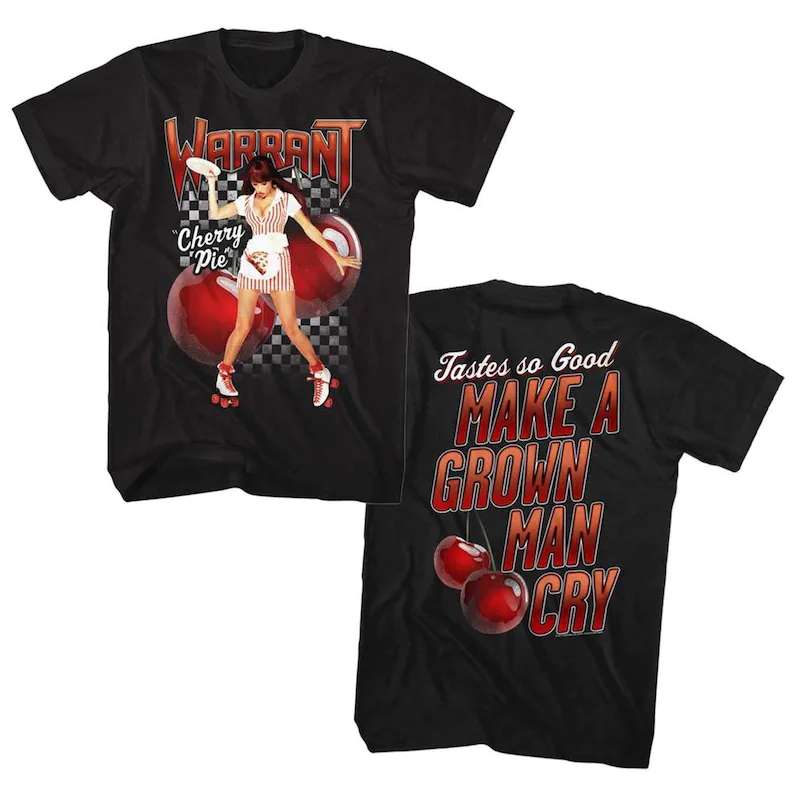 Warrant Cherry Pie T Shirt