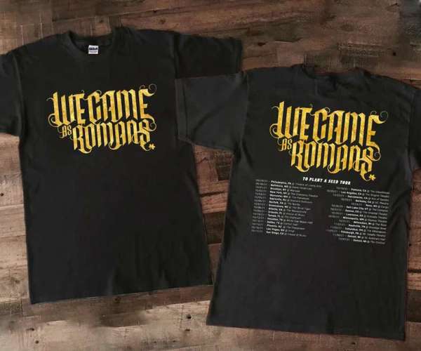 We Came As Romans To Plant A Seed Tour Unisex Graphic T-shirt