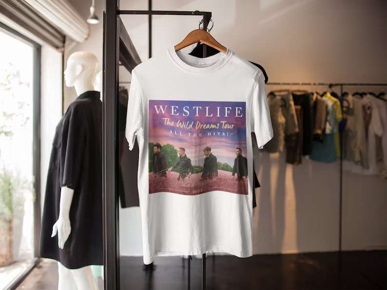 Westlife The Wild Dreams Tour 2022 Unisex T-shirt