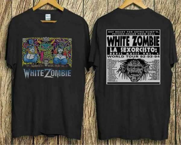 White Zombie La Sexorcisto Devil T-shirt