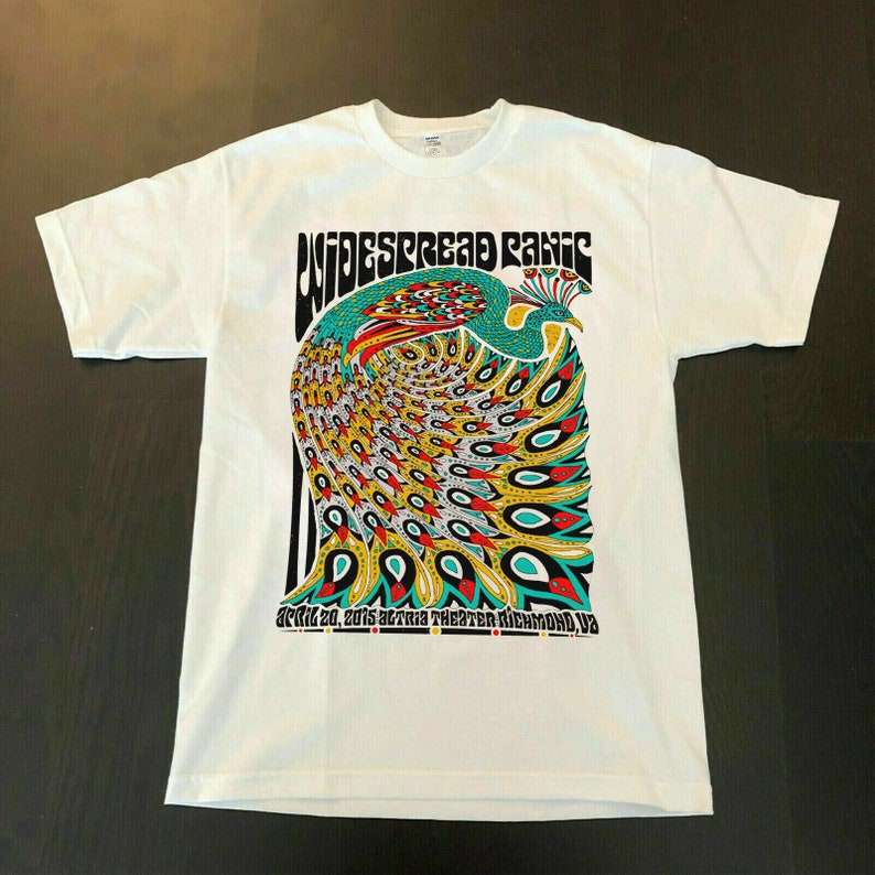 Widespread Panic Wsp April 2015 Rock Band T-shirt Merch