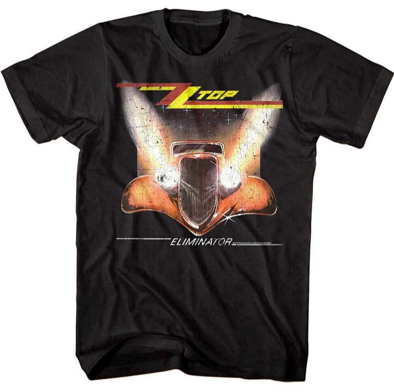 Zz Top Eliminator Album T-shirt