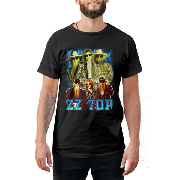 Zz Top Vintage Retro Graphic T-shirt