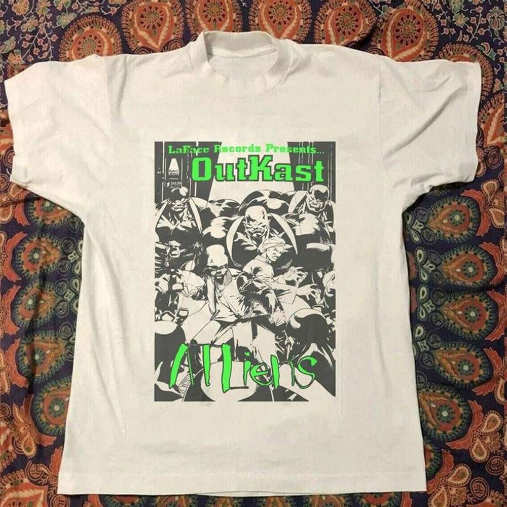 1996 Outkast Atliens Laface Records Promo Rap T Shirt Size Up To 5xl