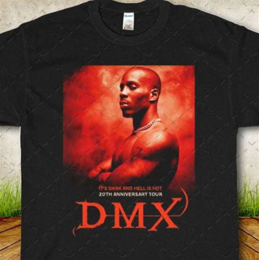 20th Anniversary Dmx T Shirt Merch Rapper Size Up To 5xl